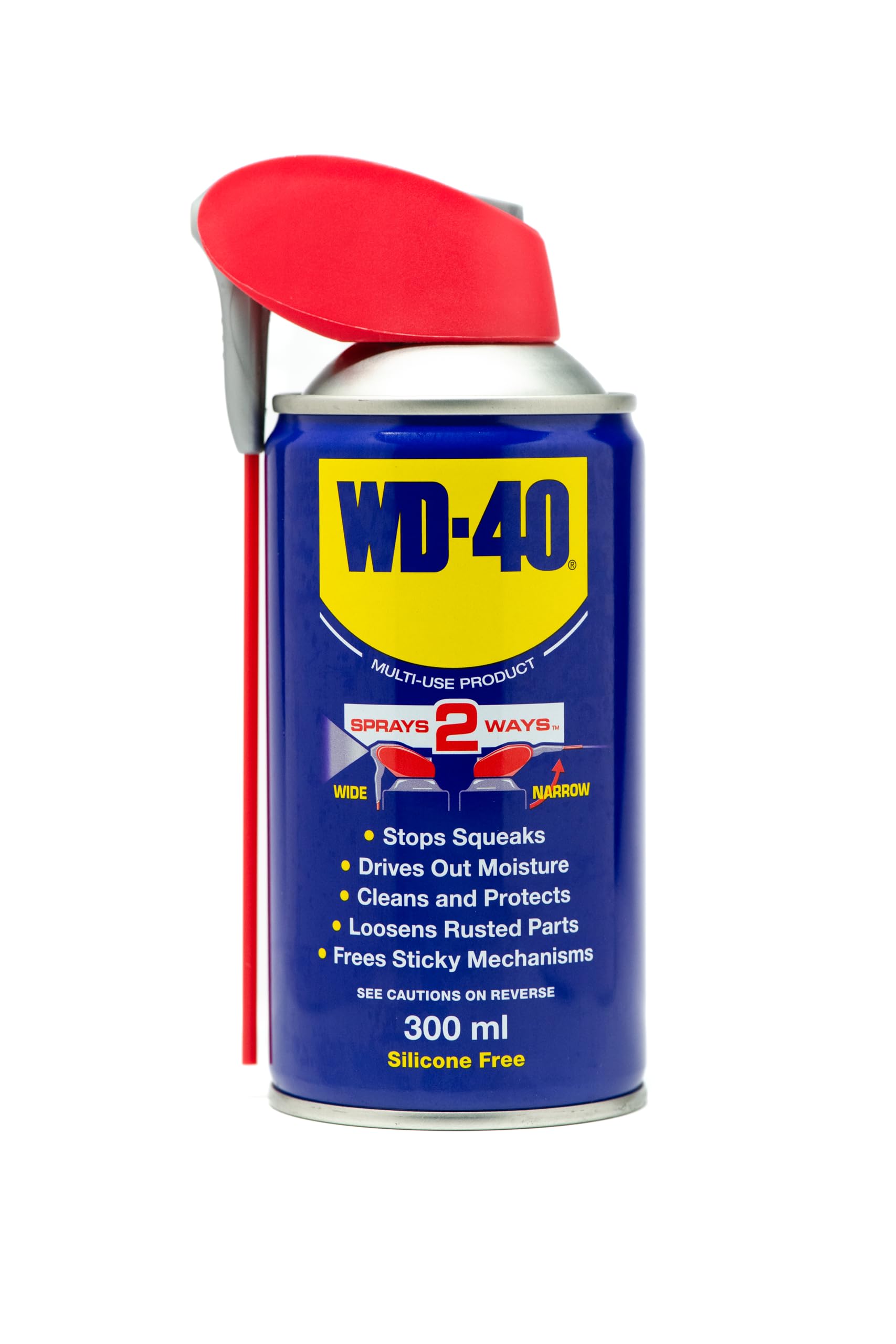 WD-40 Multi Use Lubricant Spray 300ml, Wide and Narrow Smart Straw, Mu LiveMoor WD-40 Multi Use Lubricant Spray 300ml, Wide and Narrow Smart Straw, Mu LiveMoor