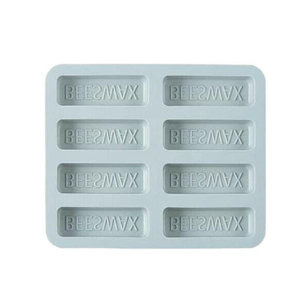 LiveMoor Silicone 8 Cavity Beeswax Bar Moulds - 2 Colours