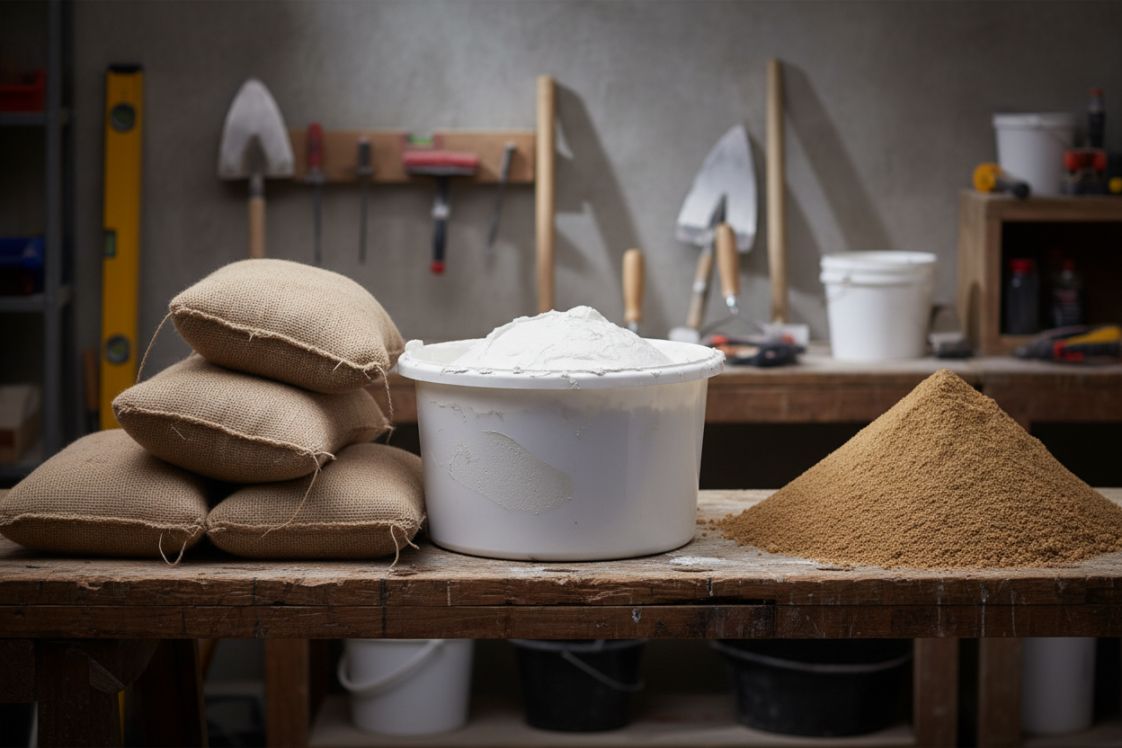 Cement, Plaster & Raw Materials