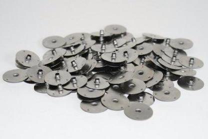 100 Wick Candle Sustainers/Tabs 15mm For Candle Making
