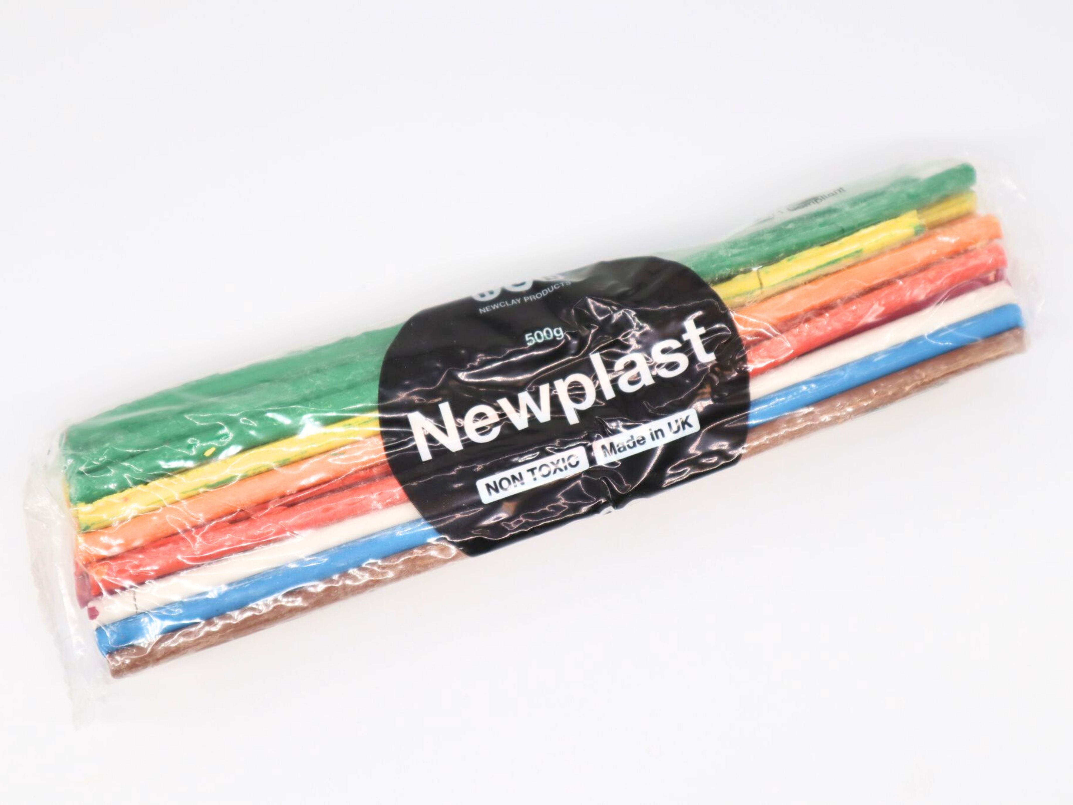 Newplast Modelling Clay - Rainbow - CLEARANCE