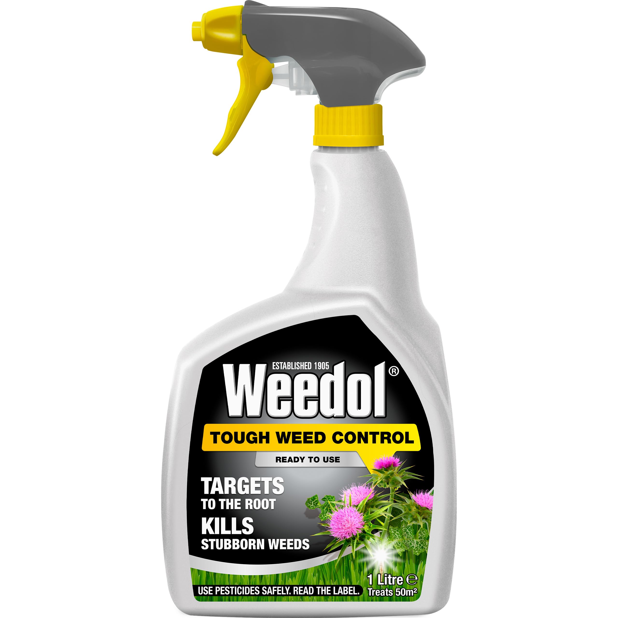 Weedol Tough Weedkiller, ready to use weed control, 1L