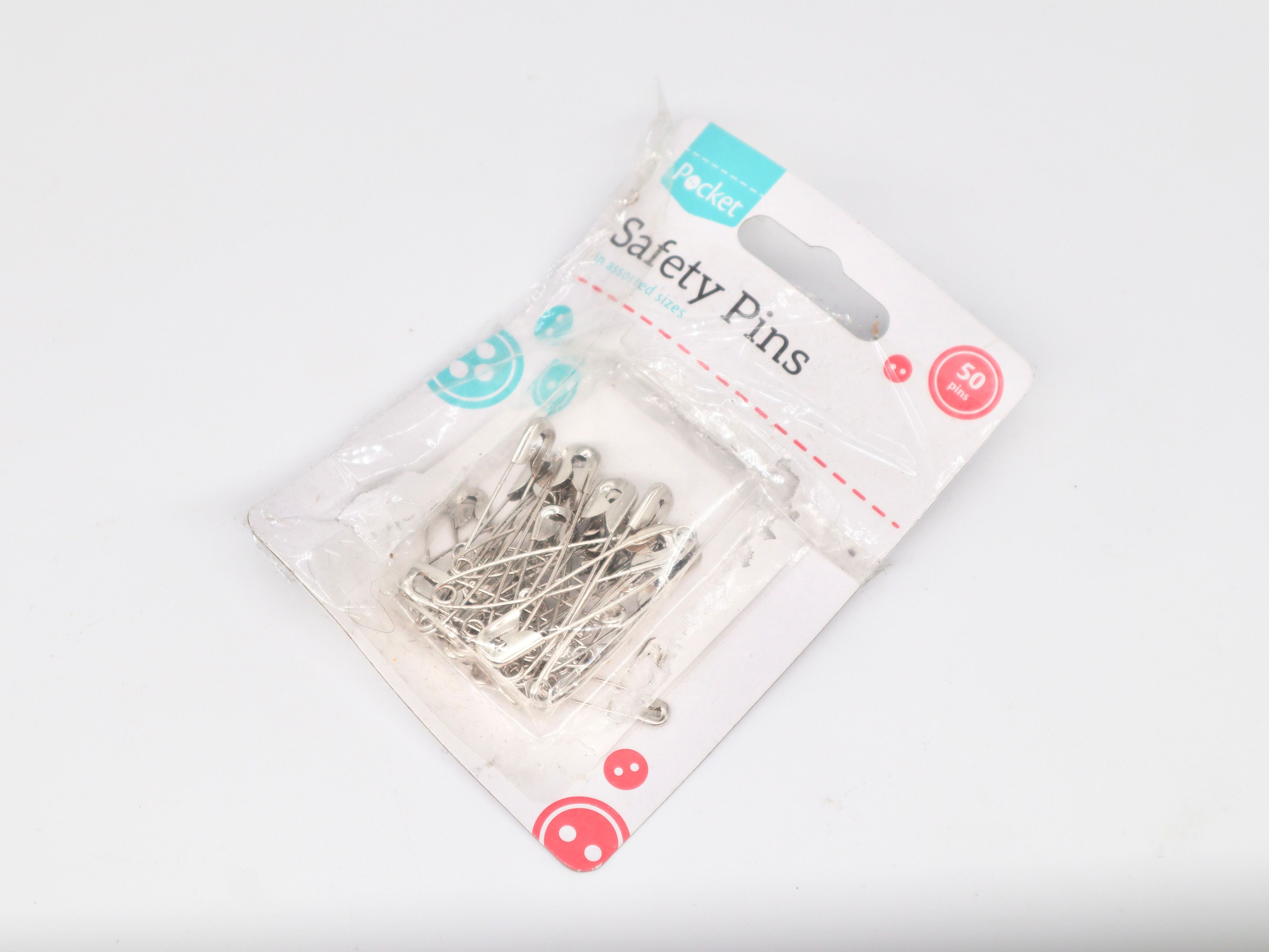 Safety Pins - Pack of 50 - CLEARANCE