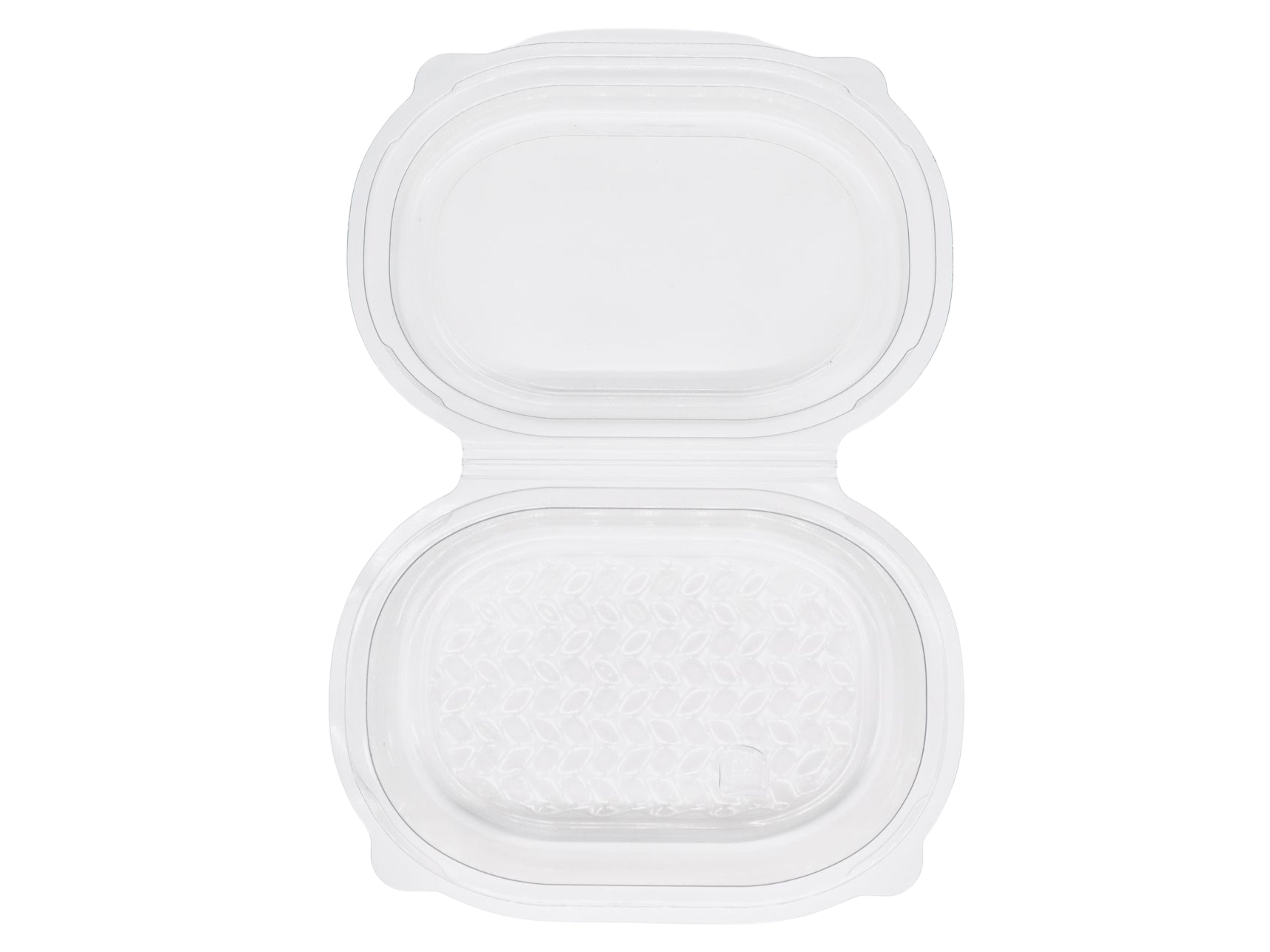 LiveMoor Soap Sponge Hinge Pack Clamshells - Ridged Base