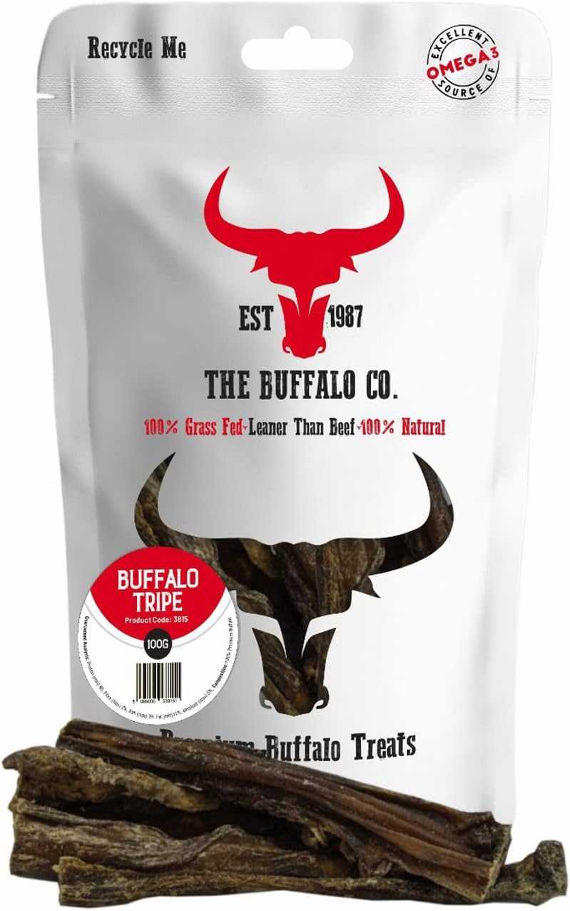 The Buffalo Co. Buffalo Tripe Dog Treats from