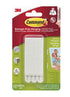 Command - Picture Hanging Strips w/Adhes, Narrow, 4/PK, White, Sold as 1 Package, MMM 17207 by 3M