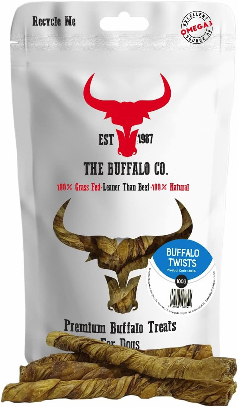 Buffalo Twist Dog Treat from The Buffalo Co.