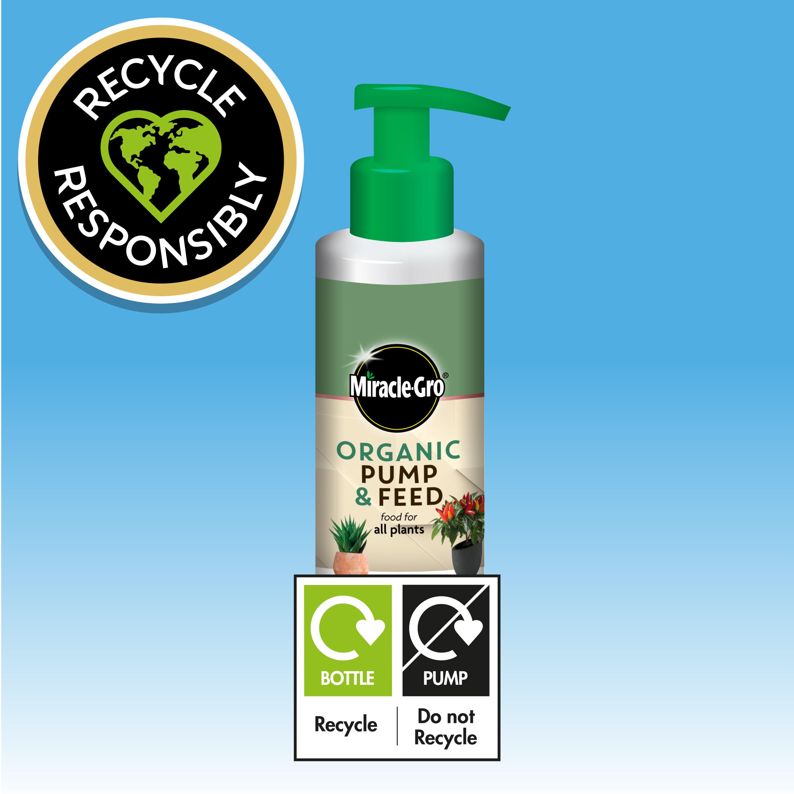 miracle gro indoor plant food pump Miracle-Gro Organic Pump & Feed Liquid Houseplant Food, 200 ml – LiveMoor