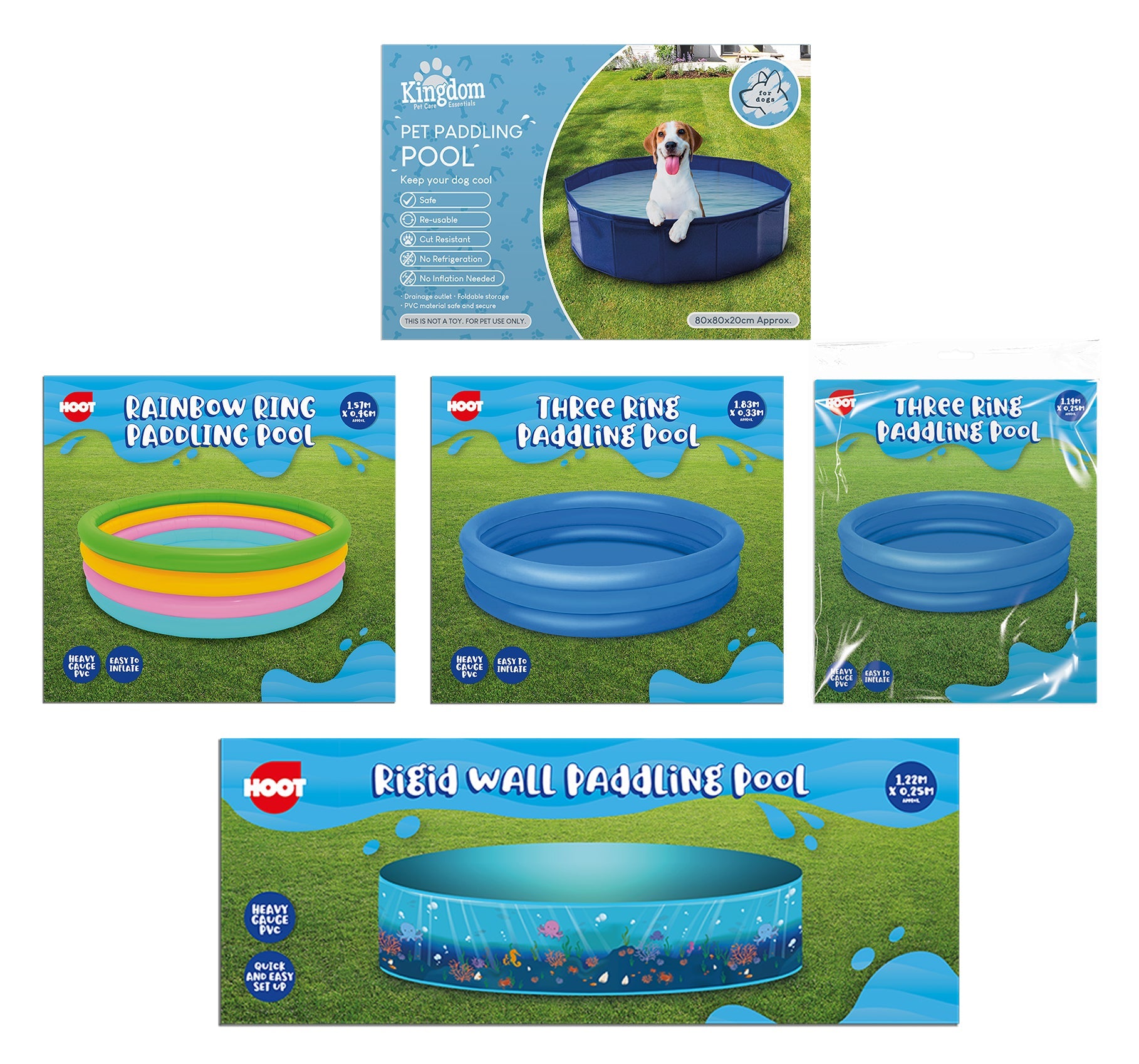 Pool Plastic Containers
