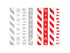Christmas Paper Chains - Pack of 36 - 2 Designs Available