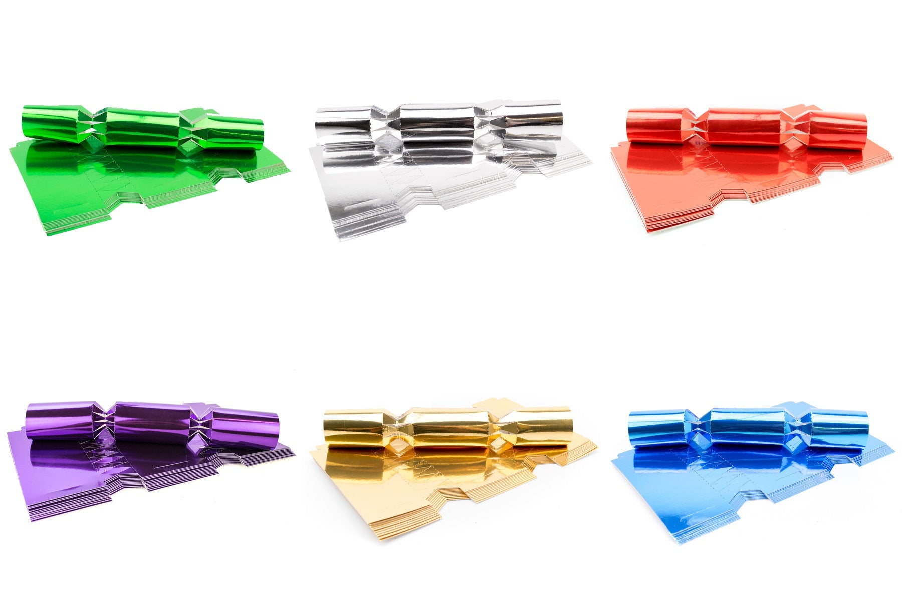 Cracker Boards - Metallic - Packs of 12 - Various Colours / Sizes