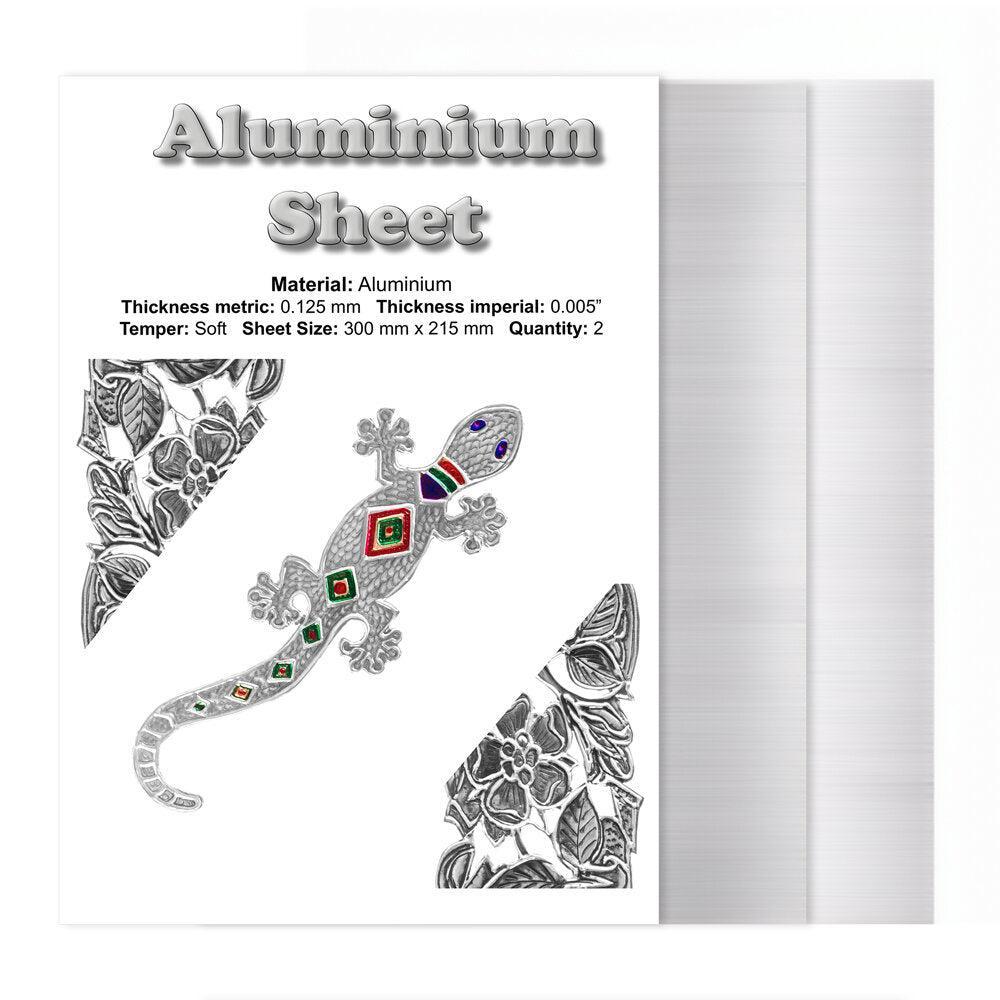 Aluminium Foil Pack Medium 0.125 mm - 2 sheets
