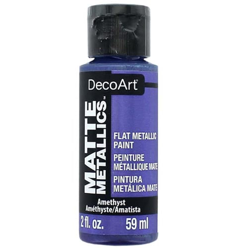 DecoArt Americana Acrylic Matte Metallics Paint 2oz (59ml) - Various Colours