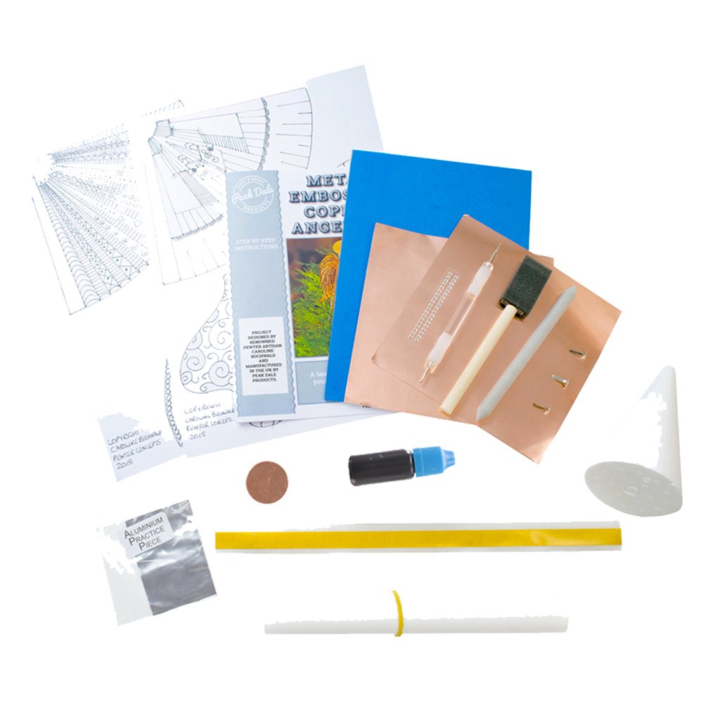 Copper Angel Metal Embossing Kit