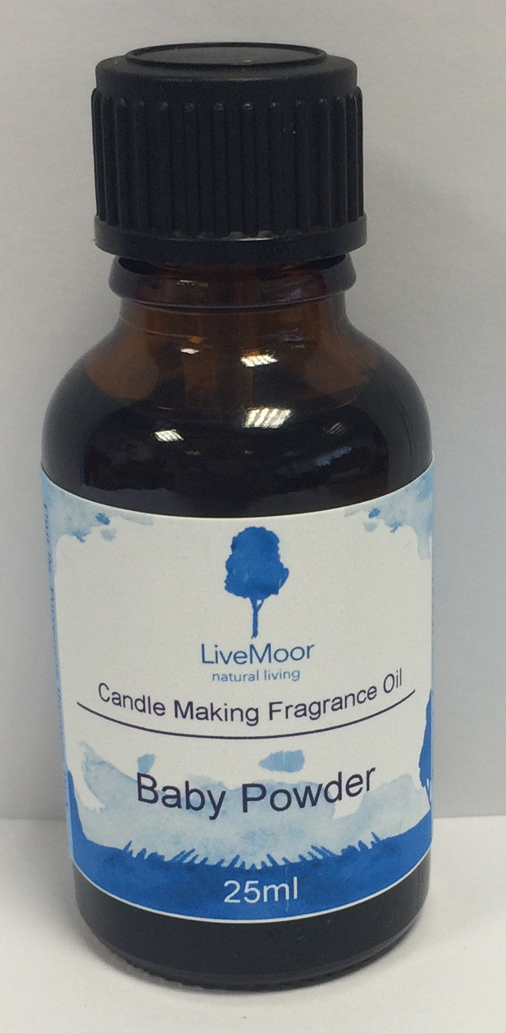 LiveMoor Fragrance Oil - Baby Powder - 25ml