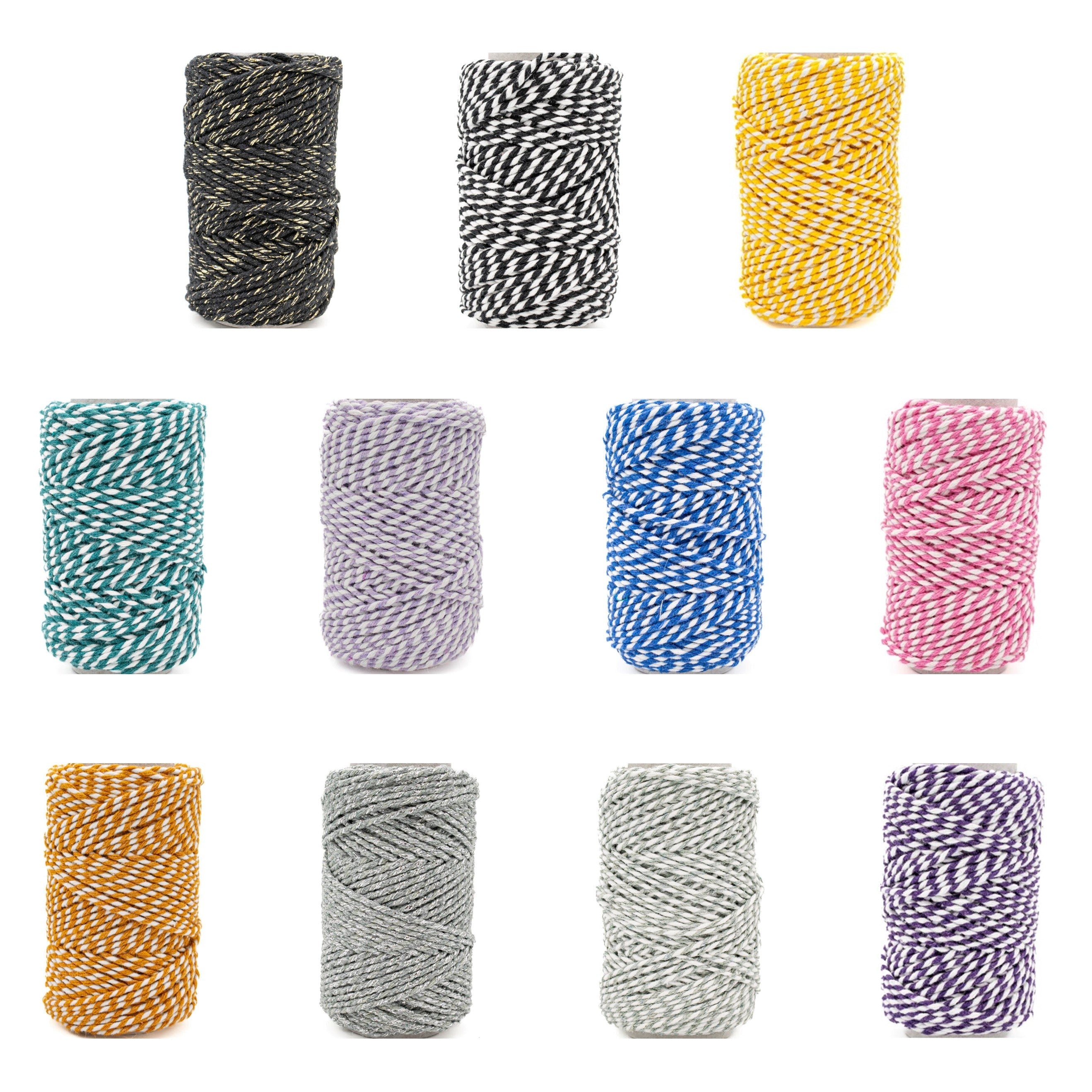 Bakers Twine - 20 Metre Lengths - Various Colours Available