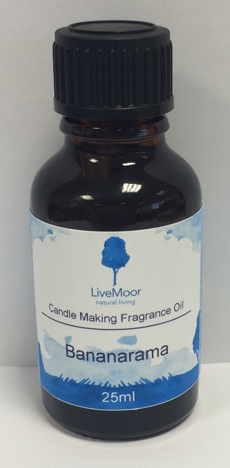 LiveMoor Fragrance Oil - Bananarama - Banana - 25ml