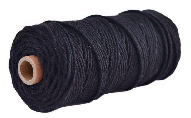 Macramé - Cotton Yarn / Cord - 3mm Thick - 5 Metre Lengths