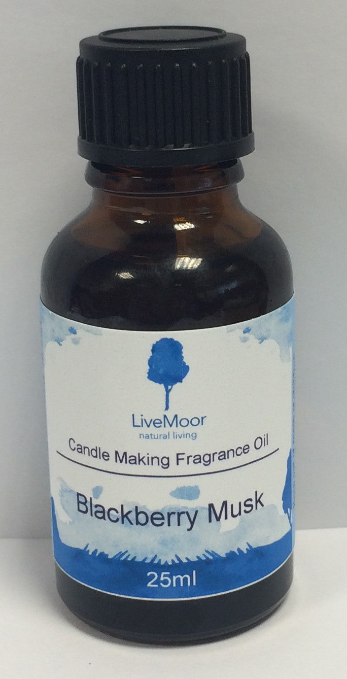 LiveMoor Fragrance Oil - Blackberry Musk - 25ml