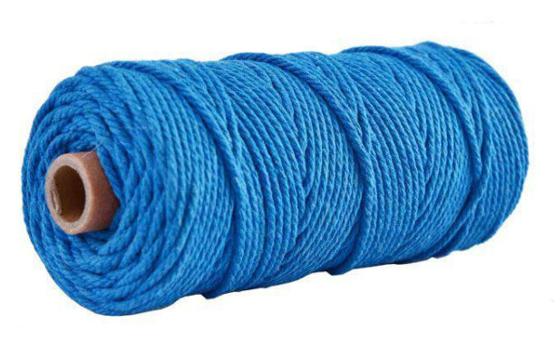 Macramé - Cotton Yarn / Cord - 3mm Thick - 5 Metre Lengths