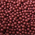 Bordeaux Glimmer Pearls 4mm Cupcake / Cake Decoration Sprinkles Toppers