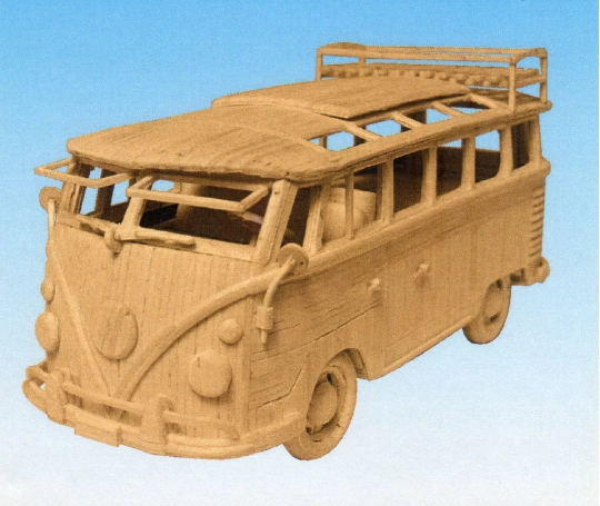 Camper Van Matchstick Kit