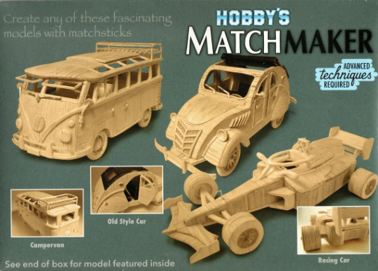Camper Van Matchstick Kit