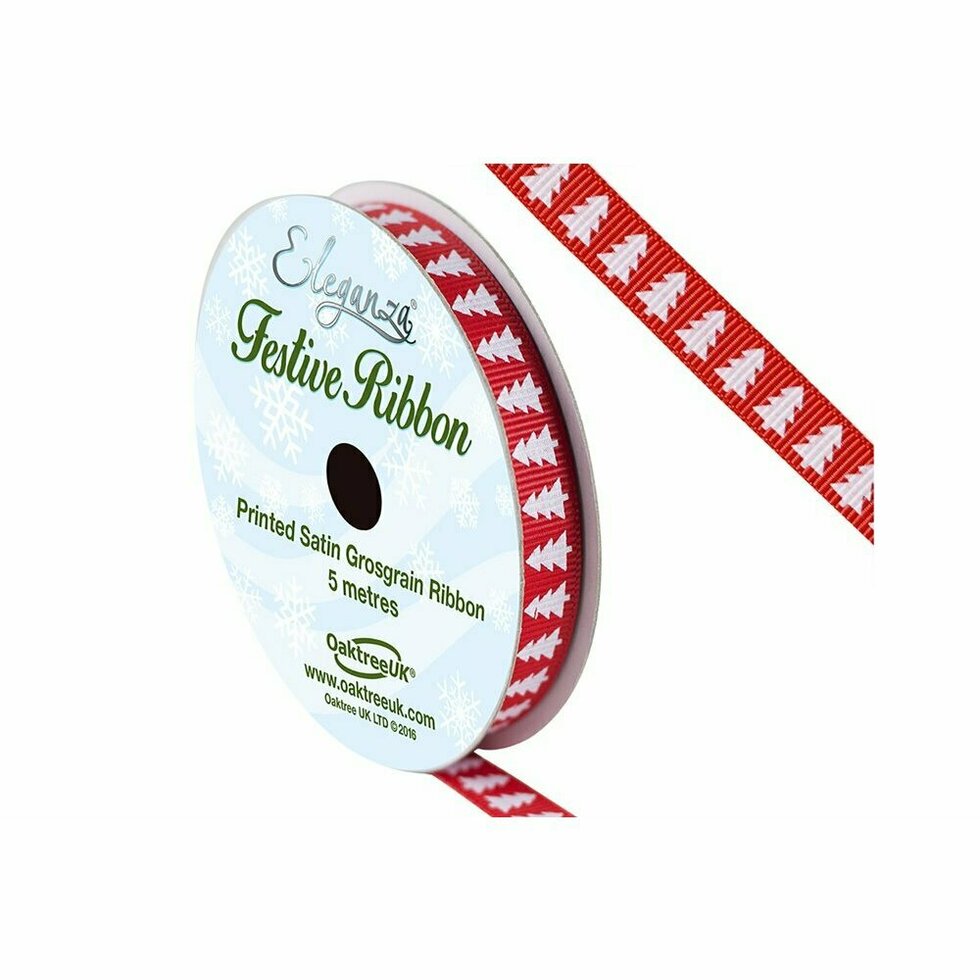 Christmas Ribbon (5 Metres) Various Styles