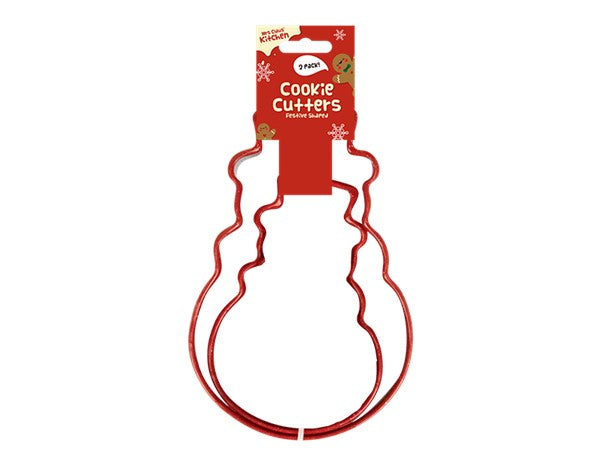 Christmas Soft Rim Cookie Cutters 2 Pack