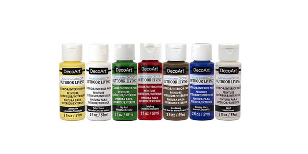 DecoArt Outdoor Living Eggshell Finish 2oz/59ml - Various Colours
