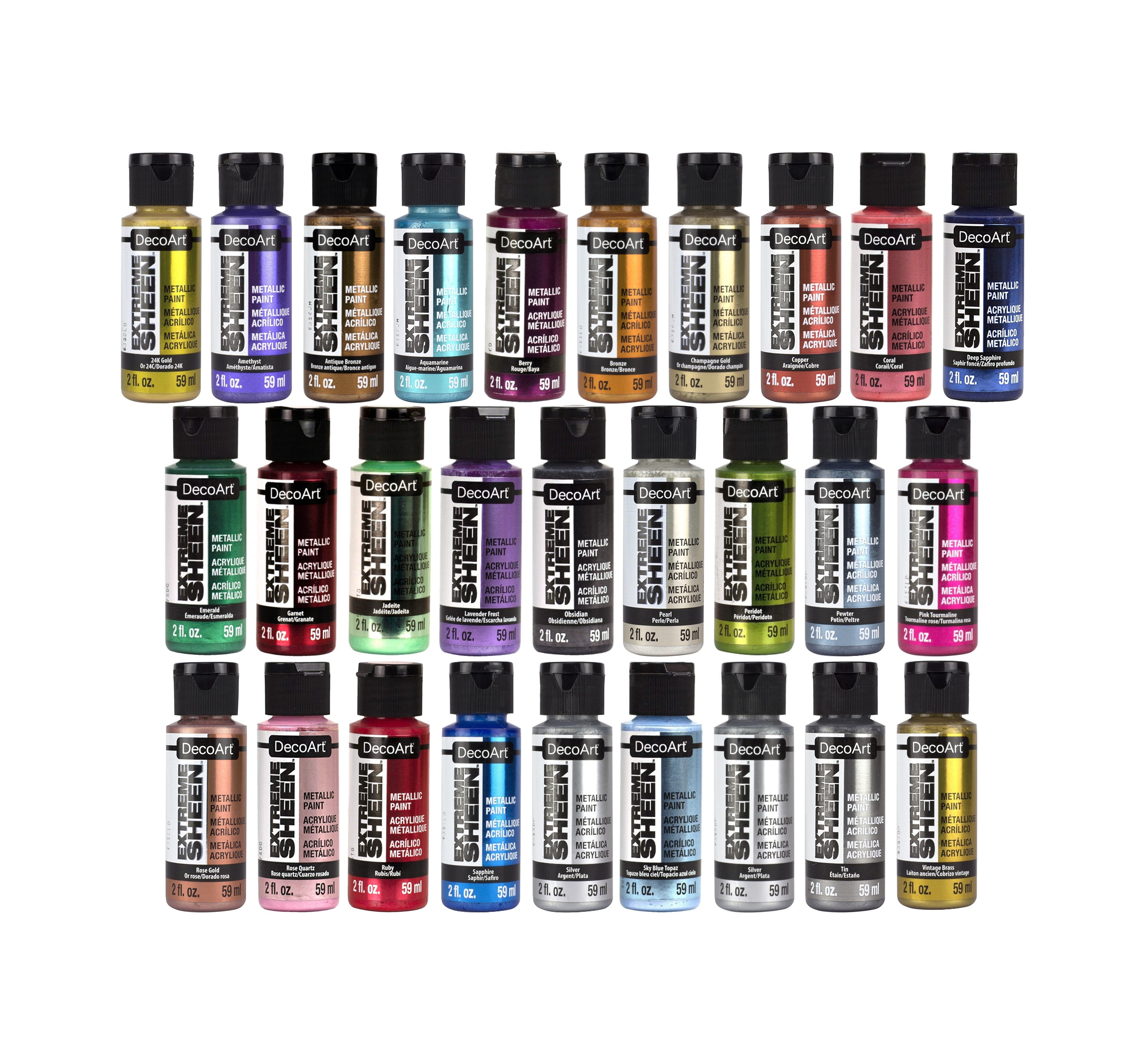 DecoArt Extreme Sheen Metallics - Acrylic Paint 59ml