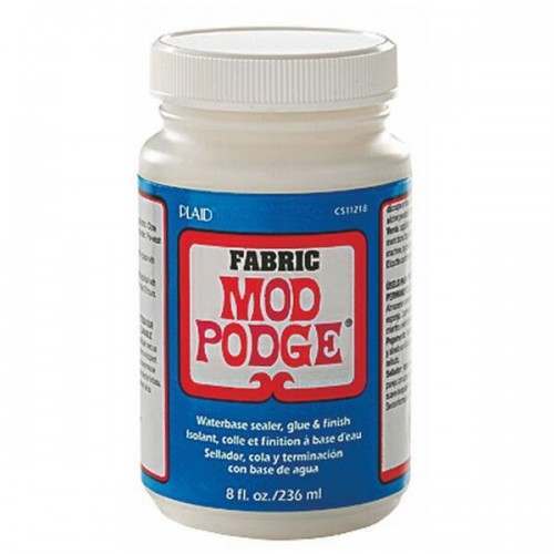Mod Podge Fabric Waterbase Sealer, Glue, & Finish 8oz
