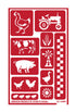 Armour Etch - Over 'N' Over Re-usable Etching Stencils - Various Types
