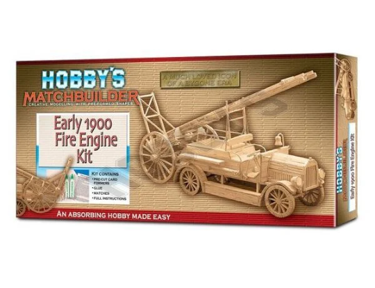 Fire Engine Matchstick Kit