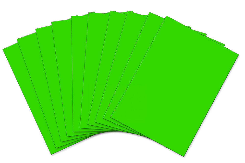 A4 Funky Foam Sheets - Packs of 10 - Various Colours Available