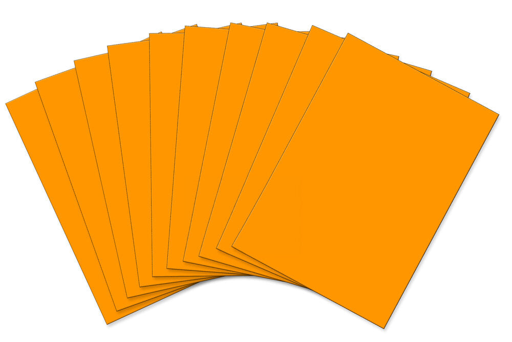 A4 Funky Foam Sheets - Packs of 10 - Various Colours Available