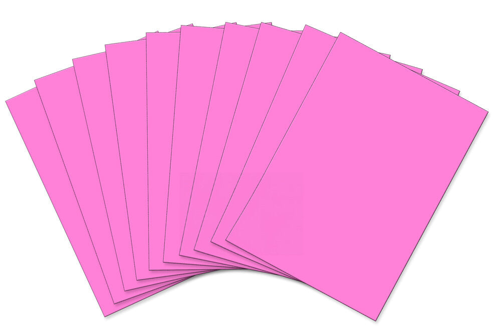 A4 Funky Foam Sheets - Packs of 10 - Various Colours Available