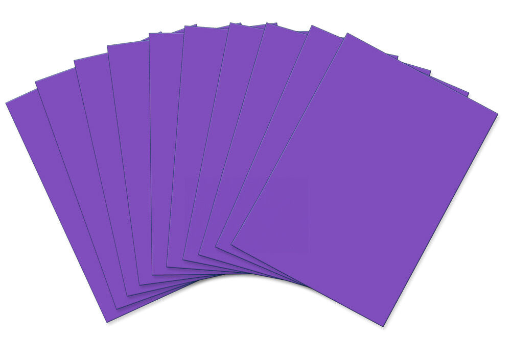 A4 Funky Foam Sheets - Packs of 10 - Various Colours Available