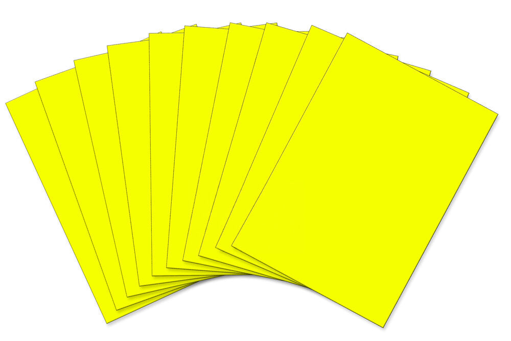 A4 Funky Foam Sheets - Packs of 10 - Various Colours Available