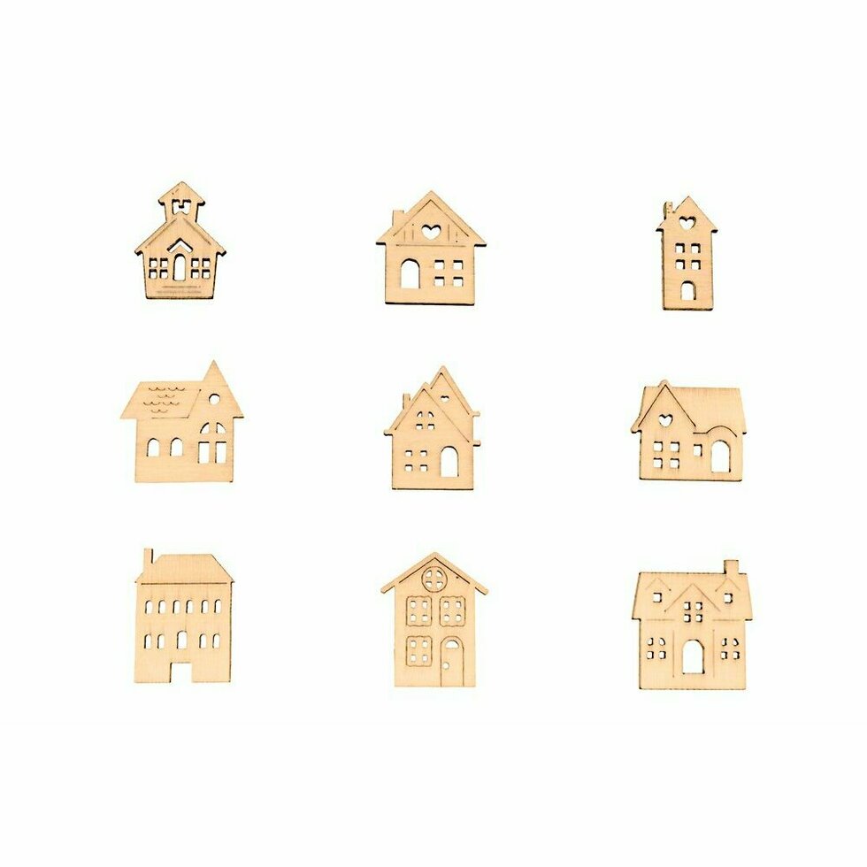 Wooden Shapes - DIY Decorations