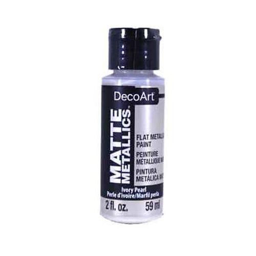 DecoArt Americana Acrylic Matte Metallics Paint 2oz (59ml) - Various Colours