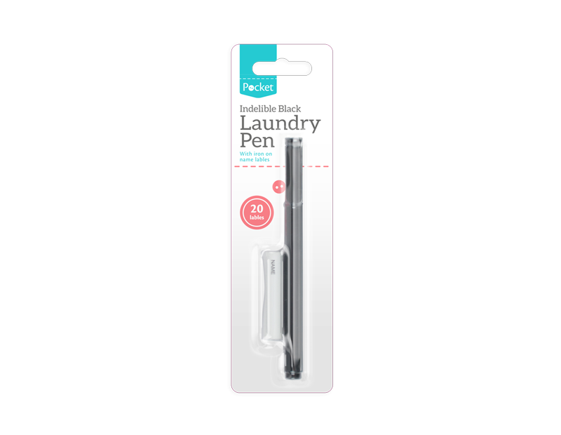 Laundry Pen & Label Set - 21 Piece
