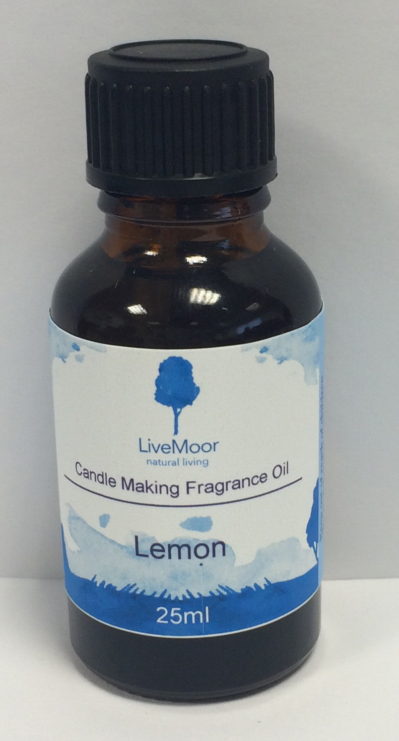LiveMoor Fragrance Oil - Lemon - 25ml