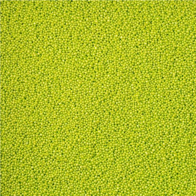 Lime Green Glimmer 100s & 1000s Cupcake / Cake Decoration Sprinkles Toppers