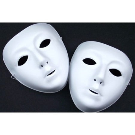 White Face Mask
