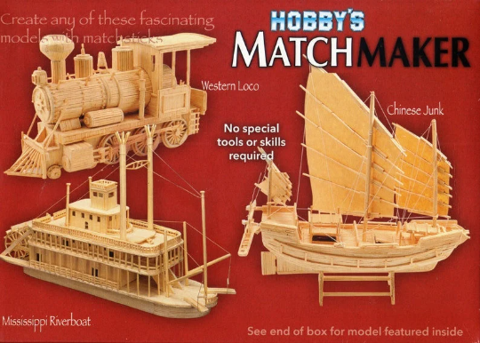 Mississippi Riverboat Matchstick Kit