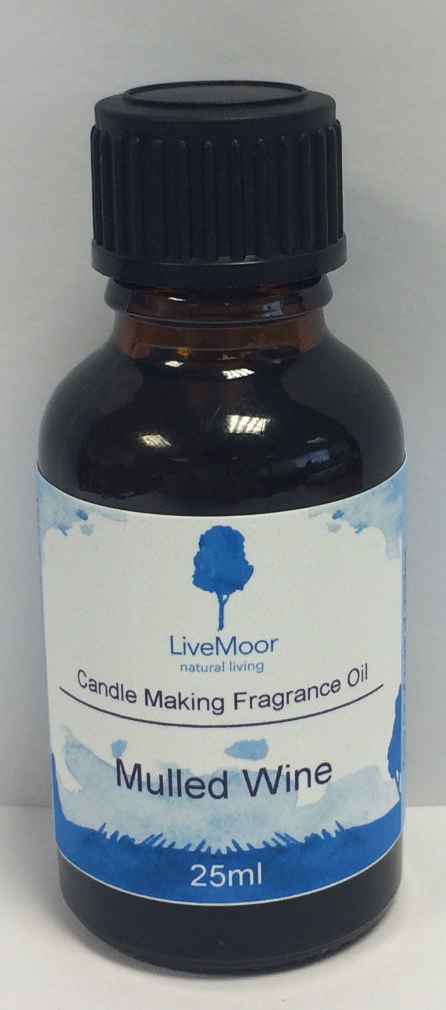 LiveMoor Fragrance Oil - Mulled Wine - 25ml