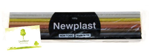 10kg of Newplast Plasticine Alternative - Assorted Colours (20 x Bars)