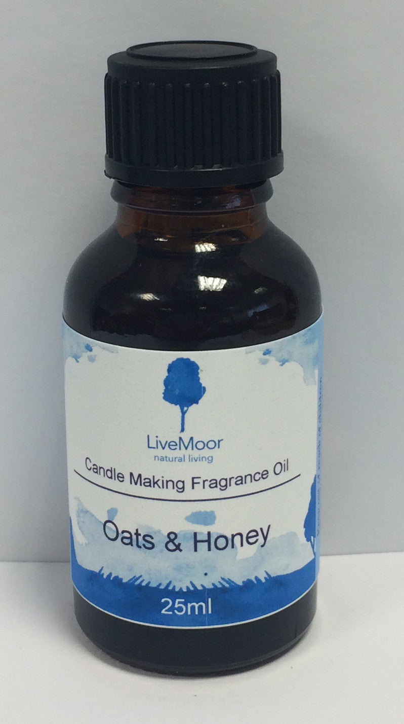 LiveMoor Fragrance Oil - Oats & Honey - 25ml