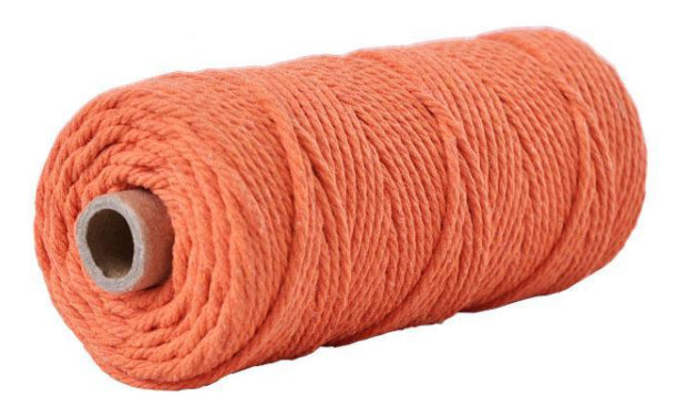 Macramé - Cotton Yarn / Cord - 3mm Thick - 5 Metre Lengths